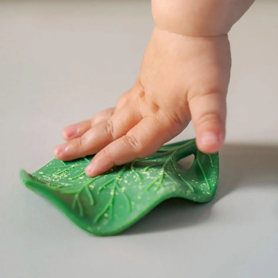 Oli & Carol Feuille de Chlorophylle jouet de dentition