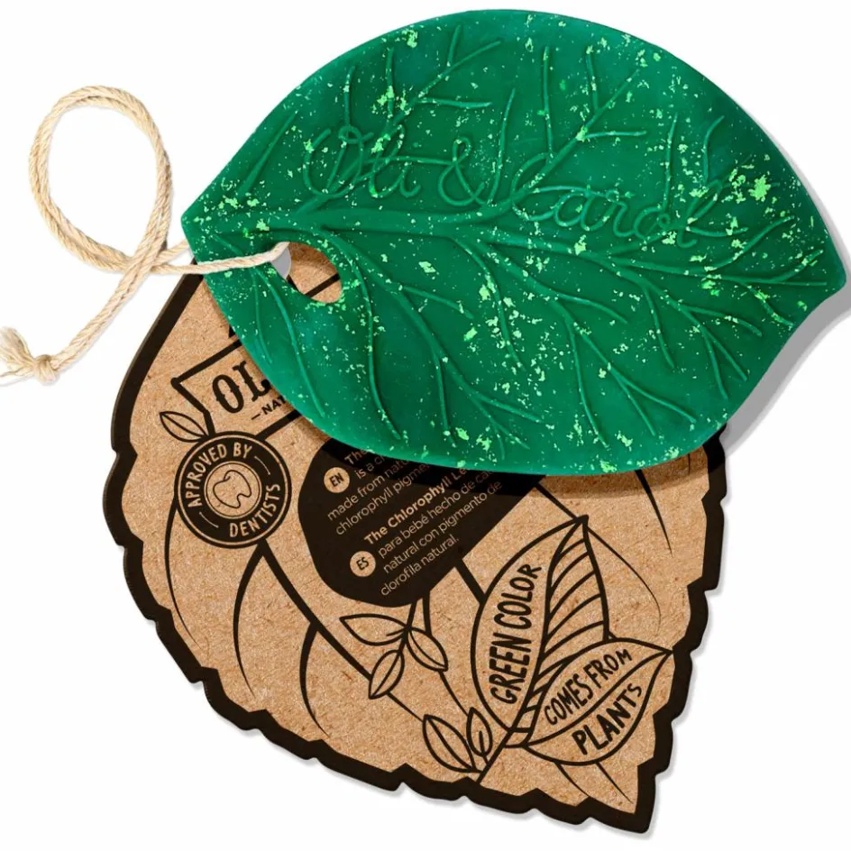 Oli & Carol Feuille de Chlorophylle jouet de dentition