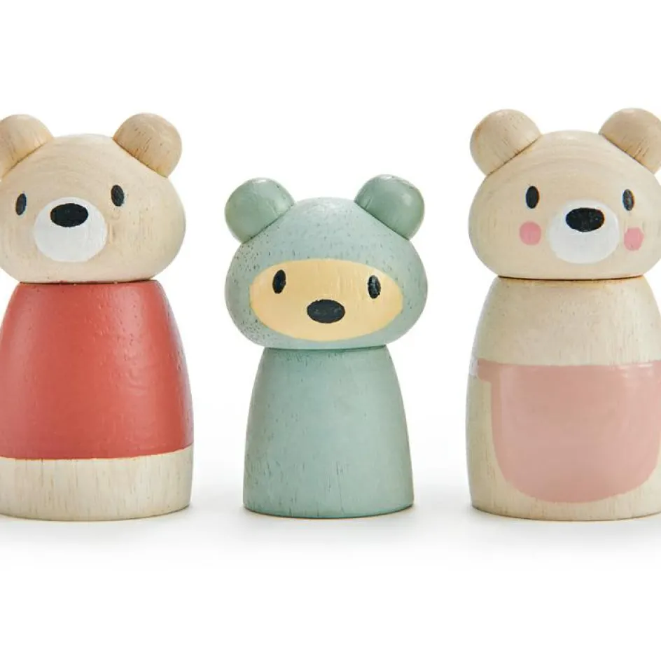 Outlet Tender Leaf Figurines Famille d'ours