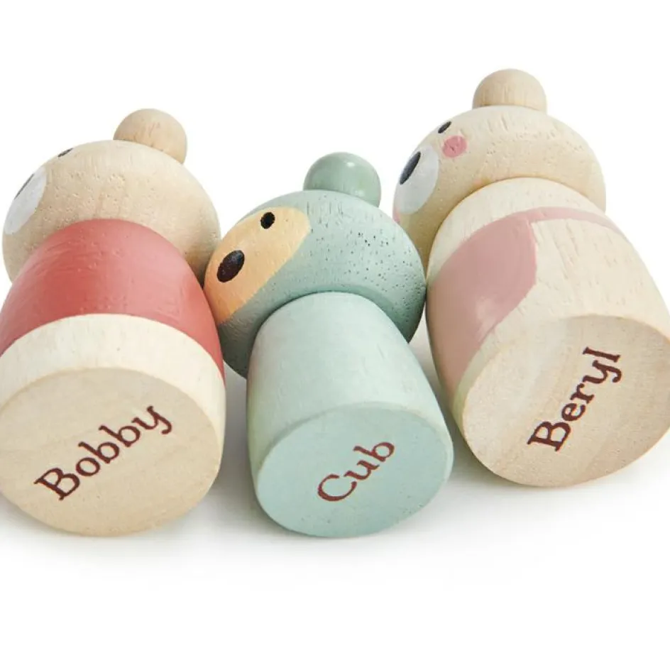 Outlet Tender Leaf Figurines Famille d'ours