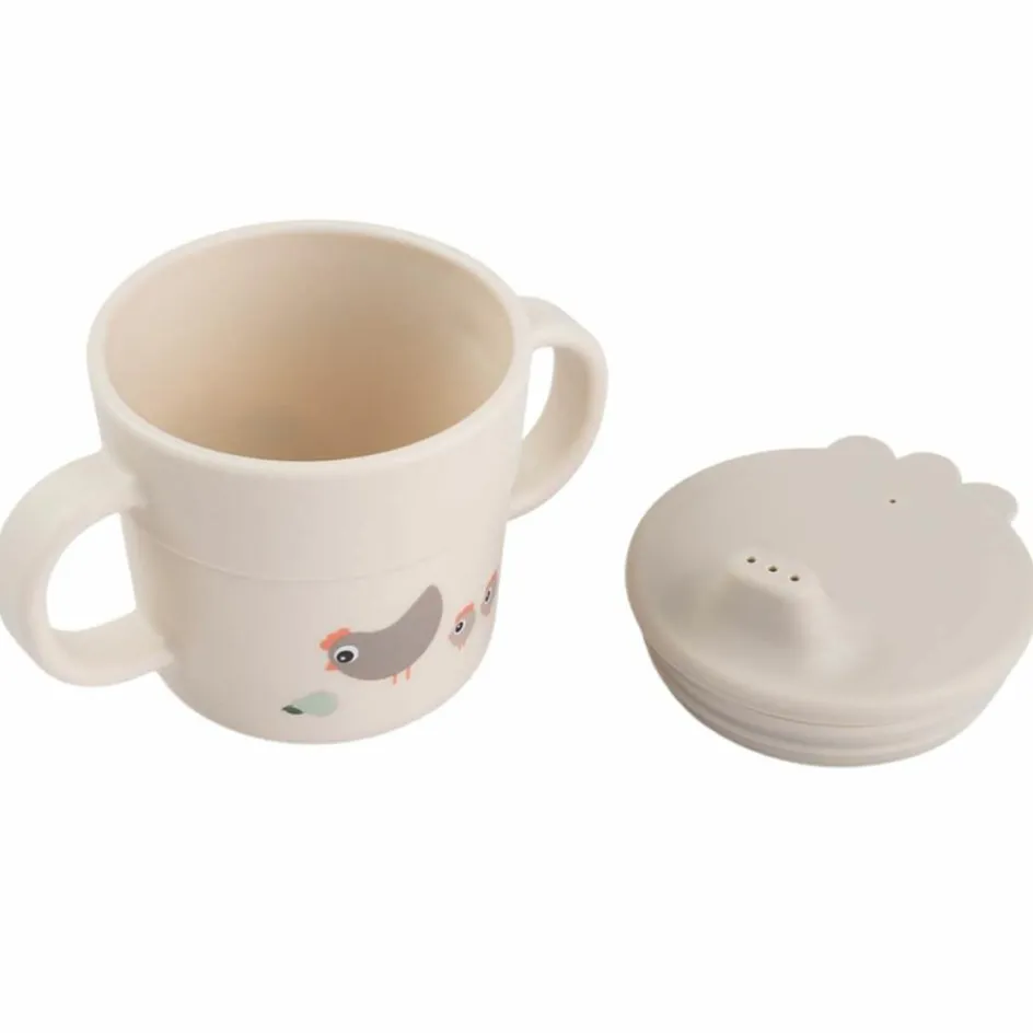 New Done by Deer Foodie coffret premier repas ventouse Tiny farm Sable