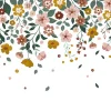 Sale Lilipinso Fresque murale fleurs Delicacy (200 x 248 cm)
