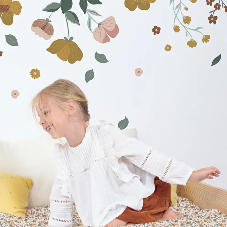 Sale Lilipinso Fresque murale fleurs Delicacy (200 x 248 cm)