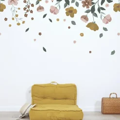 Sale Lilipinso Fresque murale fleurs Delicacy (200 x 248 cm)