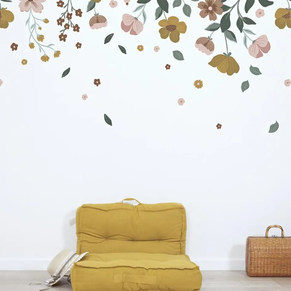 Sale Lilipinso Fresque murale fleurs Delicacy (200 x 248 cm)