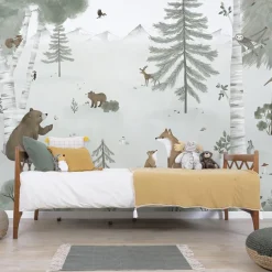 Fresque murale Mountain Life (400 x 248 cm)|Lilipinso Hot