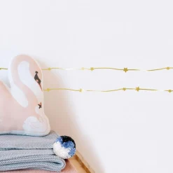 Frise adhésive Etoiles dorées (5 mètres)|Mimi'lou Hot