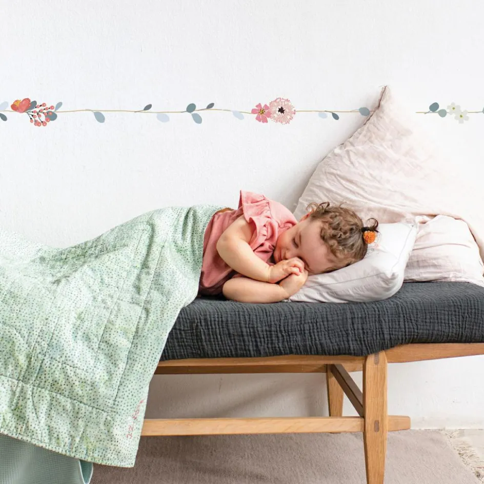 Frise adhésive fleur Nils (5 m)|Mimi'lou Best