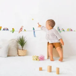 Hot Mimi'lou Frise adhésive With the birds (5 m)