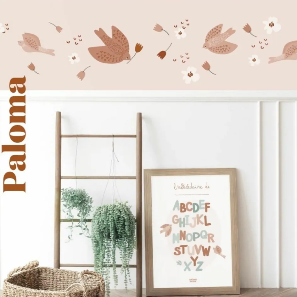 Frise papier peint Paloma|Charlie et Suzie