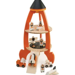 Fusée cosmique en bois|Tender Leaf Hot