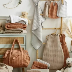 Best BB & Co Gigoteuse chaude TOG 3 en coton gaufré Latte (0-6 mois)