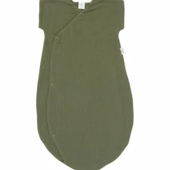 Clearance BB & Co Gigoteuse d'été forme kimono double gaze fougère (0-6 mois)