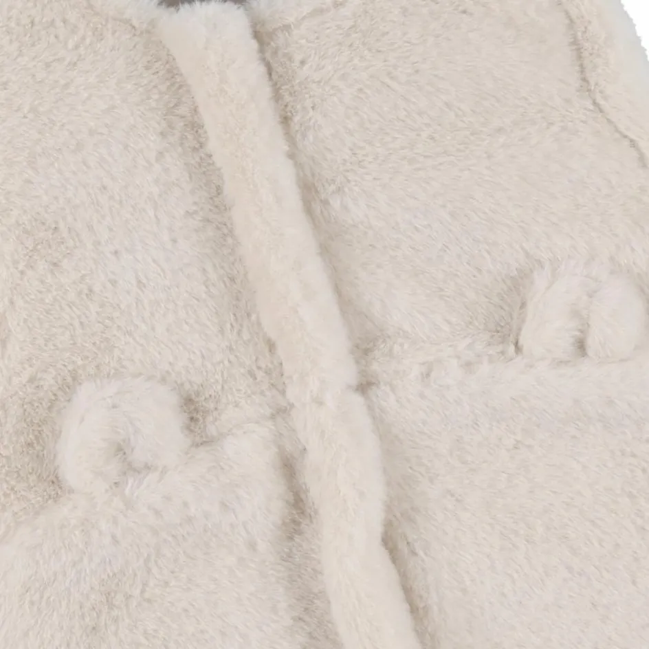 Best Noukie's Gigoteuse en fausse fourrure beige (70cm)