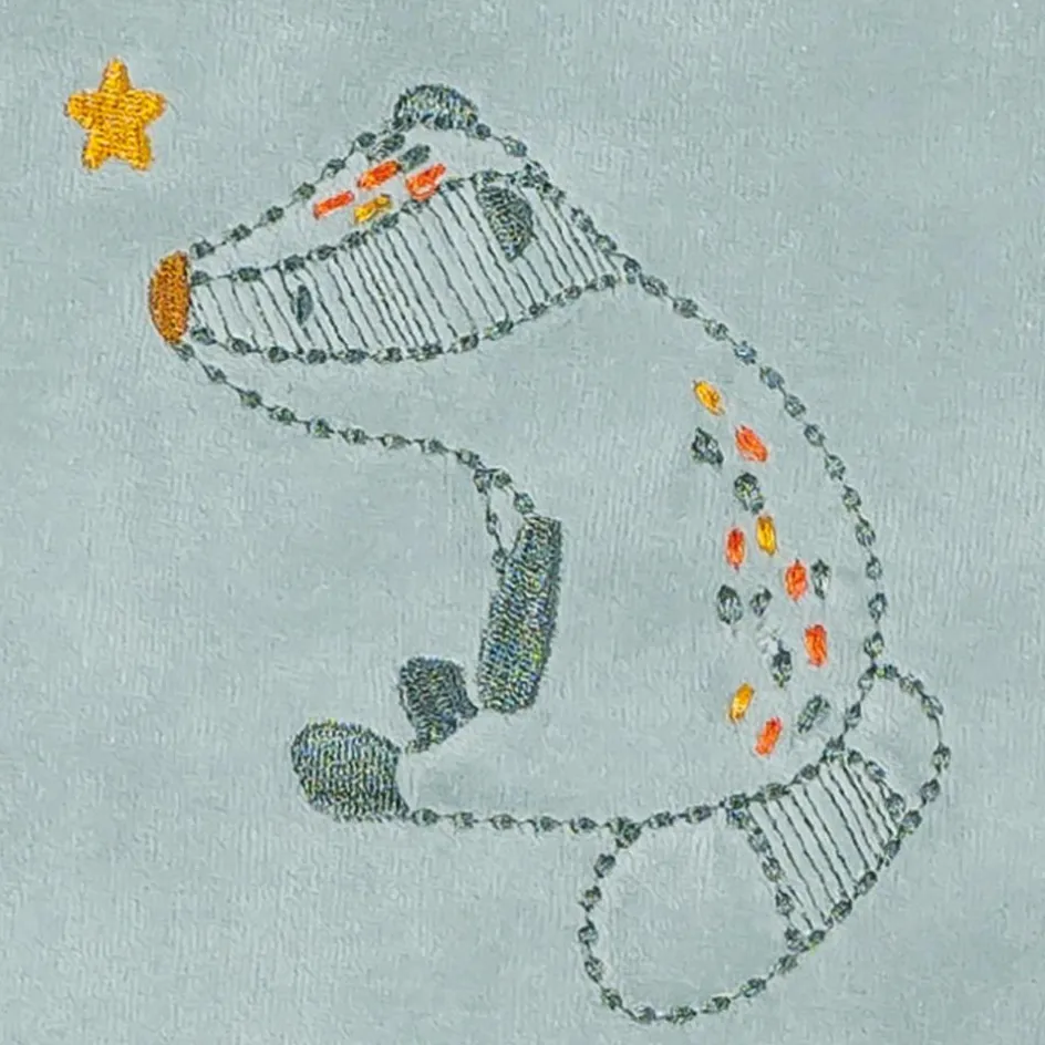 Online Nattou Gigoteuse en velours TOG 2 bleu Felix et Léo (6-24 mois)