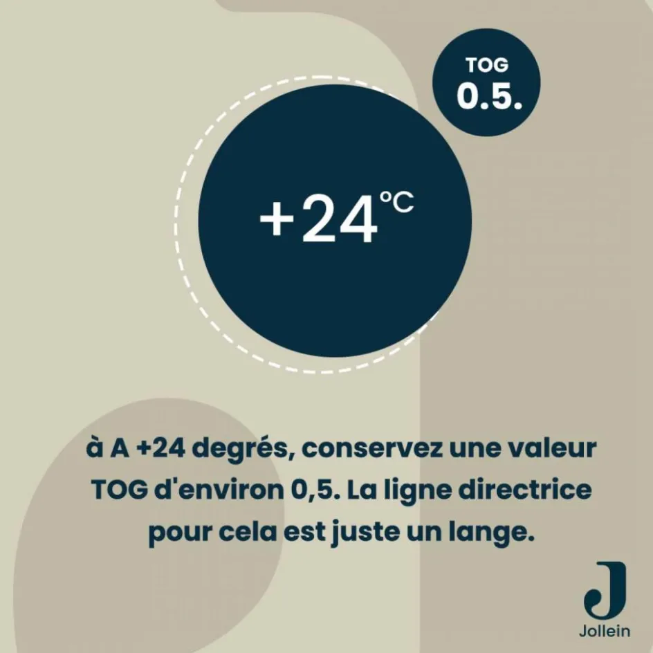 Best Jollein Gigoteuse légère en gaze de coton Olive Green TOG 0,5 (3-6 mois)