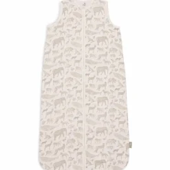 Best Jollein Gigoteuse légère en gaze de coton Animals Olive Green (3-6 mois)