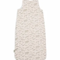 Best Jollein Gigoteuse légère en gaze de coton Animals Olive Green (3-6 mois)