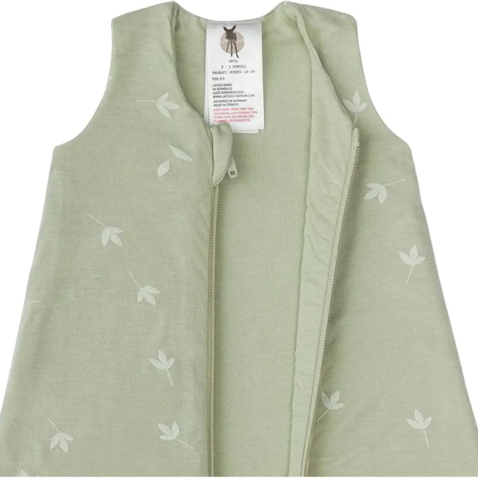 Gigoteuse légère Feuille olive clair TOG 0,5 (7-12 mois)|Lässig Discount