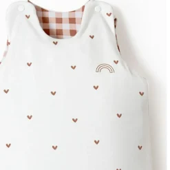 Gigoteuse réversible 4 saisons vichy 0-6 mois|Les petites billes Clearance