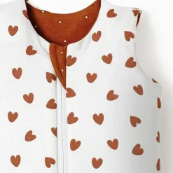 Clearance Les petites billes Gigoteuse réversible 4 saisons terra-coeurs 0-6 mois