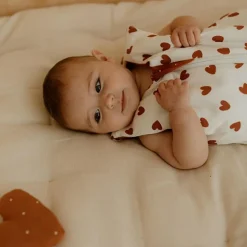 Clearance Les petites billes Gigoteuse réversible 4 saisons terra-coeurs 0-6 mois