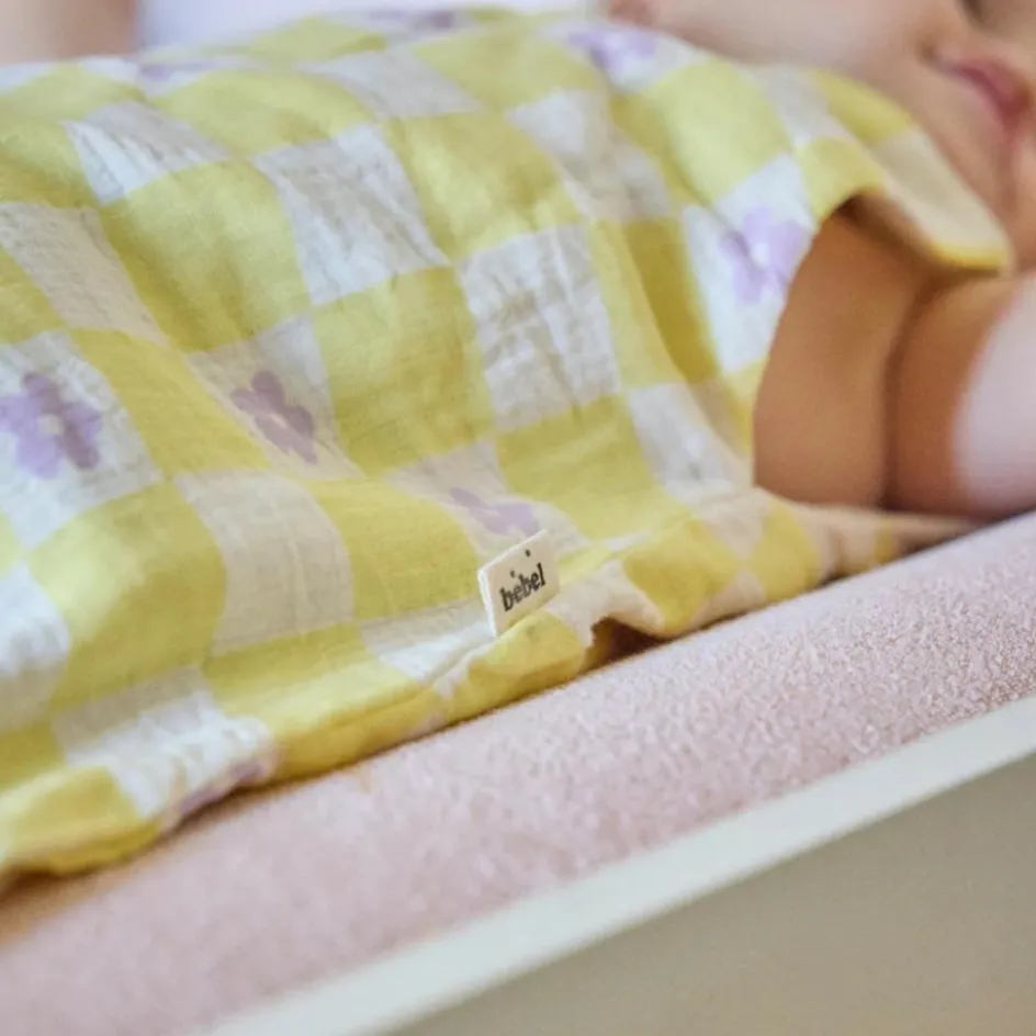 Gigoteuse été Comme un bonbon Romy (0-6 mois) damier jaune|BEBEL New