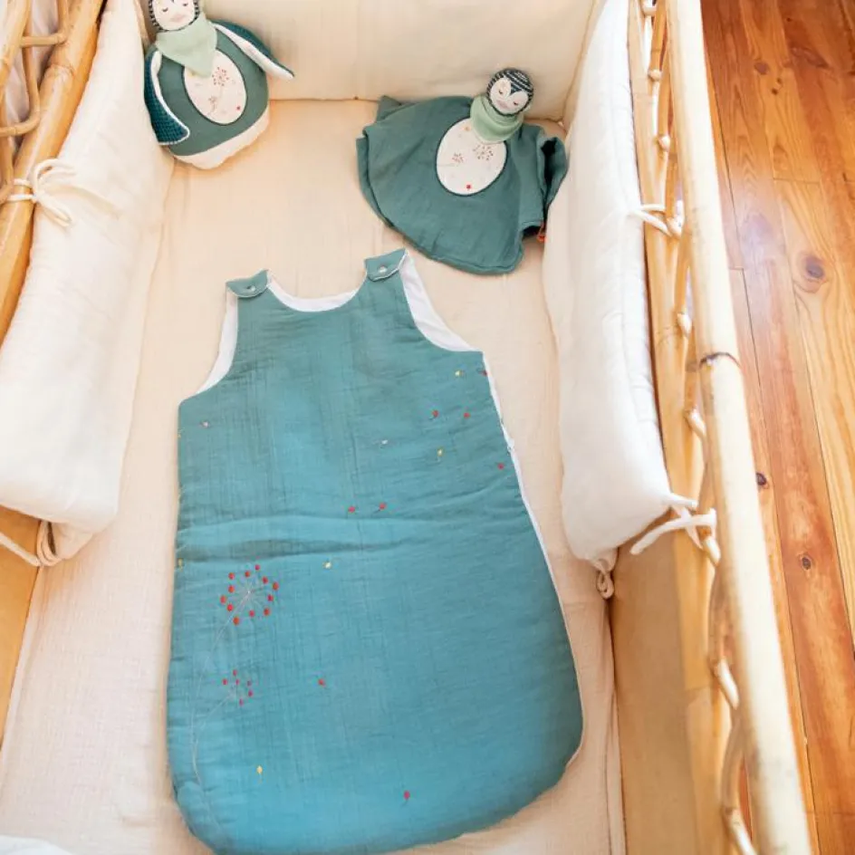 Gigoteuse TOG 2 Bleu céladon personnalisable (0-6 mois)|L'oiseau bateau