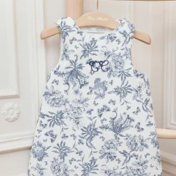 Gigoteuse Toile de Jouy bleu (3-9 mois)|Tartine et Chocolat Discount