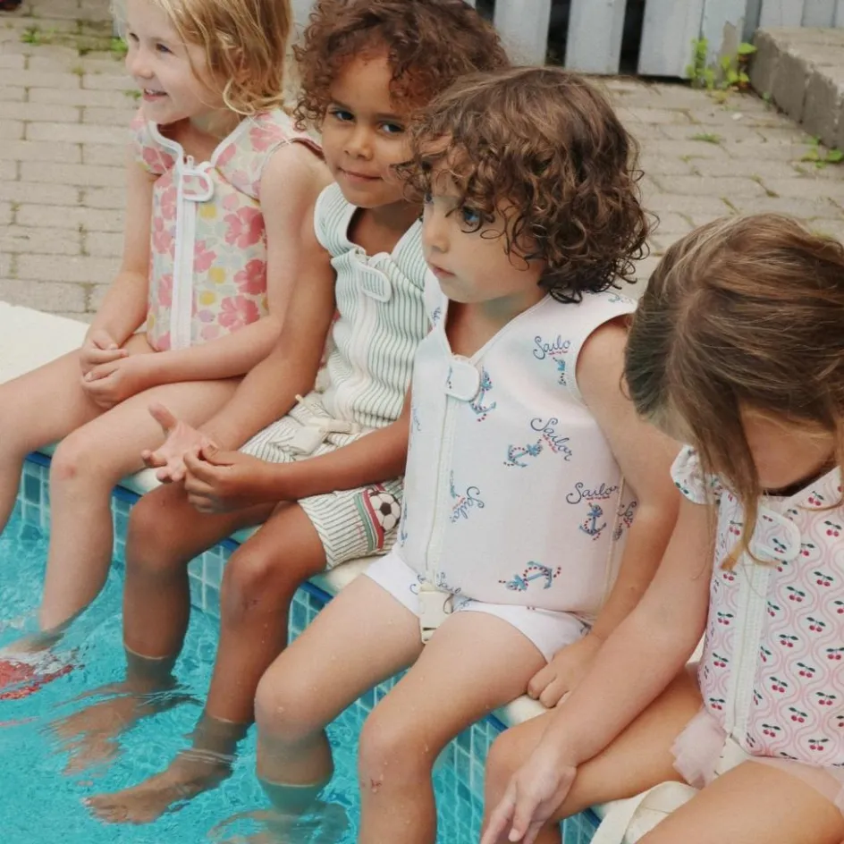 Gilet de natation Avery Cherry Pink (2-3 ans)|Konges Slojd Sale