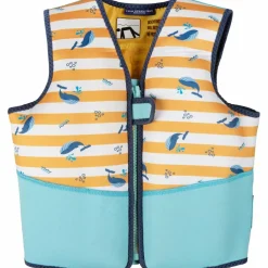 Gilet de natation Baleine jaune-blanc (4-6 ans)|Swim Essentials Outlet
