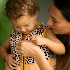 Sale Swim Essentials Gilet de natation Léopard beige (2-3 ans)