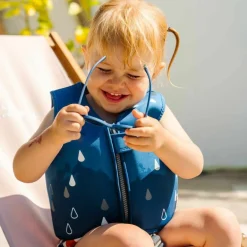 Gilet de natation Näj Navy (3-6 ans)|BBLUV Outlet