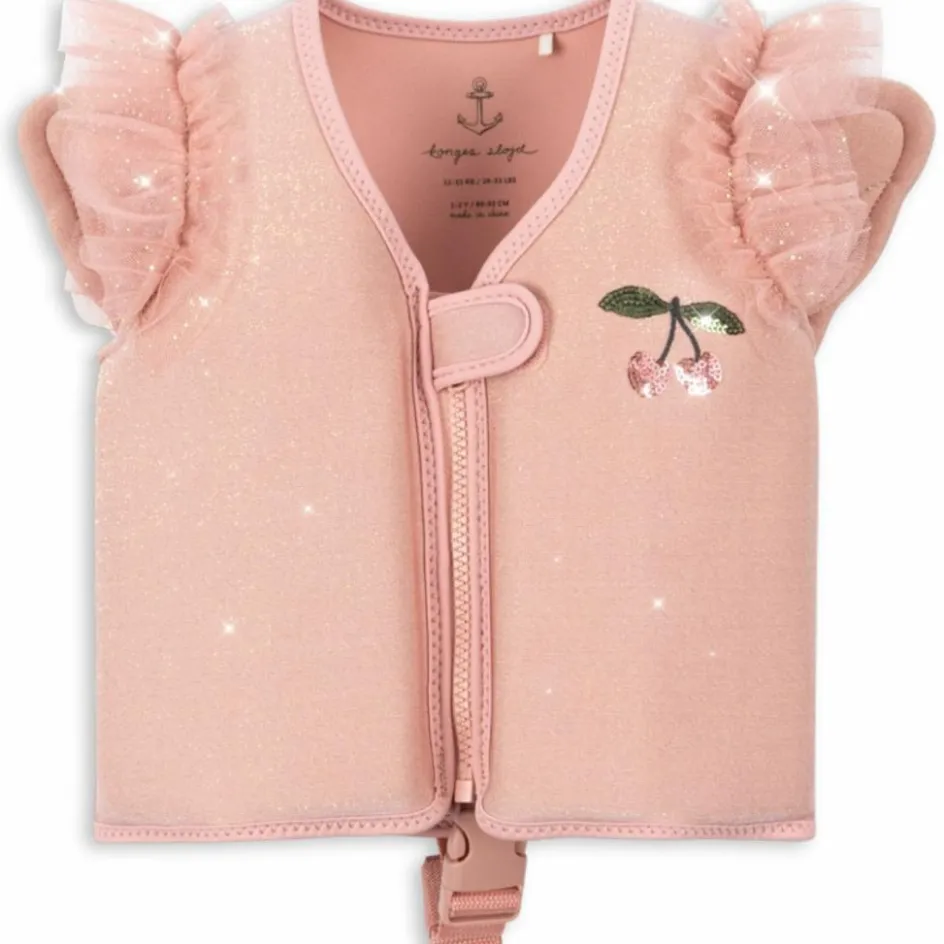 Outlet Konges Slojd Gilet de natation Piper rose poudré (2-3 ans)