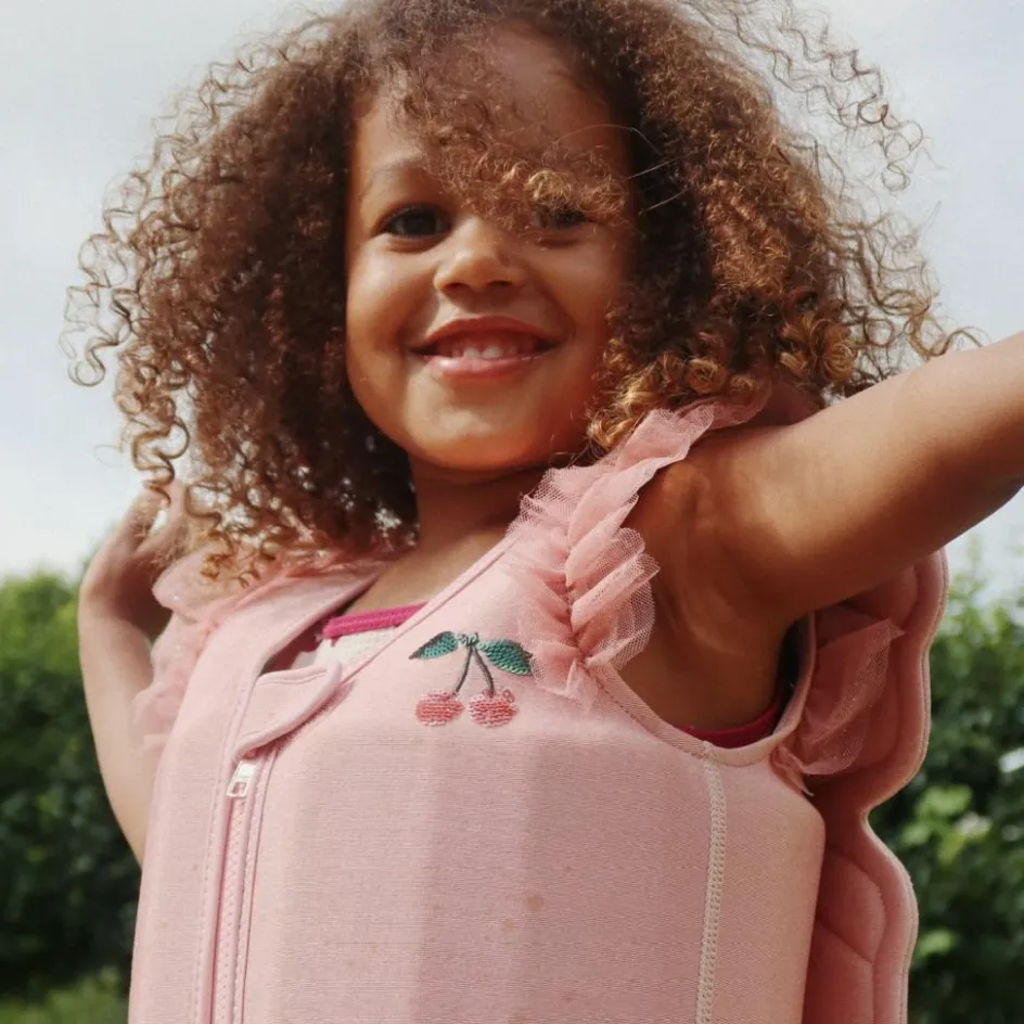 Outlet Konges Slojd Gilet de natation Piper rose poudré (2-3 ans)