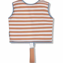 Swim Essentials Gilet de natation Rayures brun (3-6 ans)