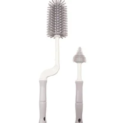 Goupillon avec rince tétine en silicone|Bo Jungle Discount