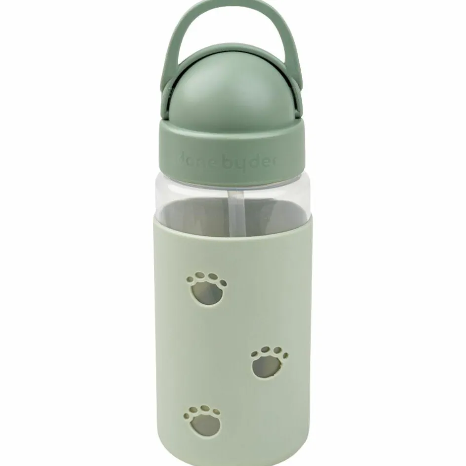 Gourde à paille Easy-grip Elphee vert (350 ml)|Done by Deer Hot