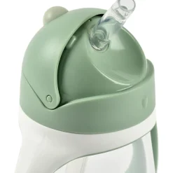 Gourde à paille vert sauge (300 ml)|Béaba Sale