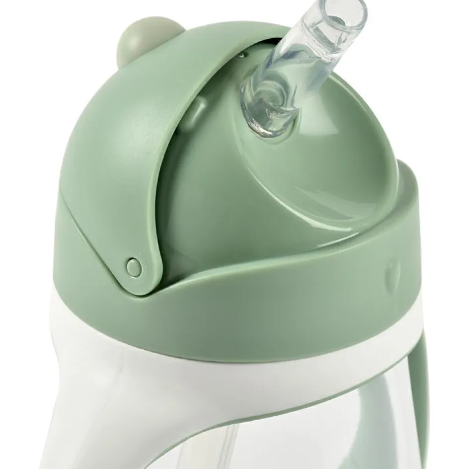 Gourde à paille vert sauge (300 ml)|Béaba Sale