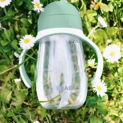 Gourde à paille vert sauge (300 ml)|Béaba Sale