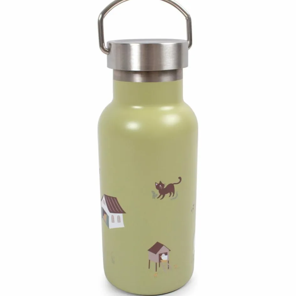 Gourde en acier inoxydable A la ferme|Filibabba New