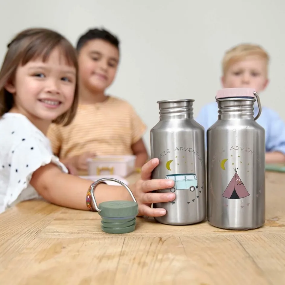 Gourde en inox Bus Adventure (500 ml)|Lässig Hot