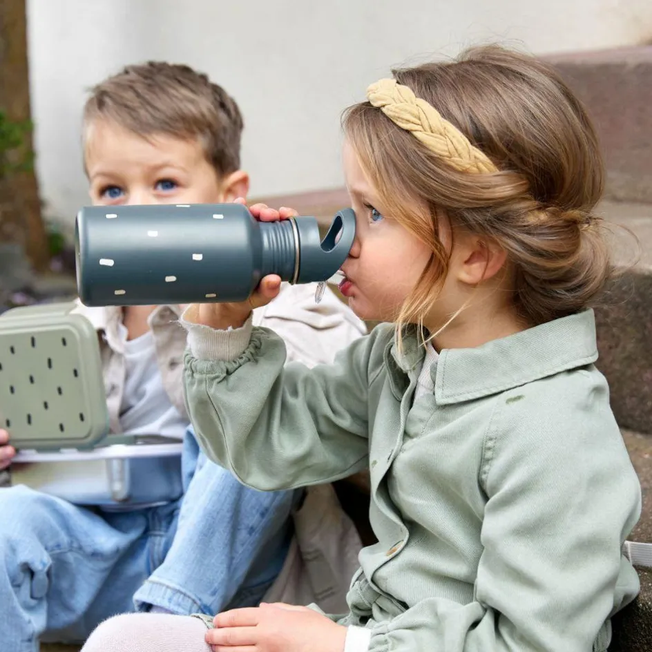 Sale Lässig Gourde en inox Happy Prints midnight blue