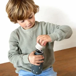 Sale Lässig Gourde en inox Happy Prints midnight blue