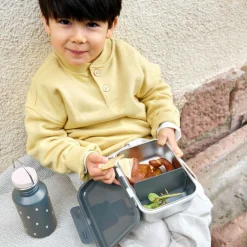 Sale Lässig Gourde en inox Happy Prints midnight blue