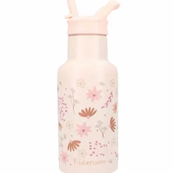 Gourde Fleurs rose (350 ml)|Kidzroom Outlet