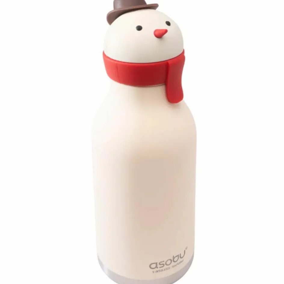 Gourde isotherme Bestie Bonhomme de neige (460 ml)|Asobu