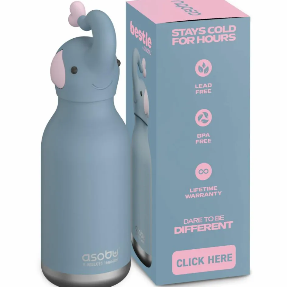 Online Asobu Gourde isotherme Bestie Eléphant (460 ml)