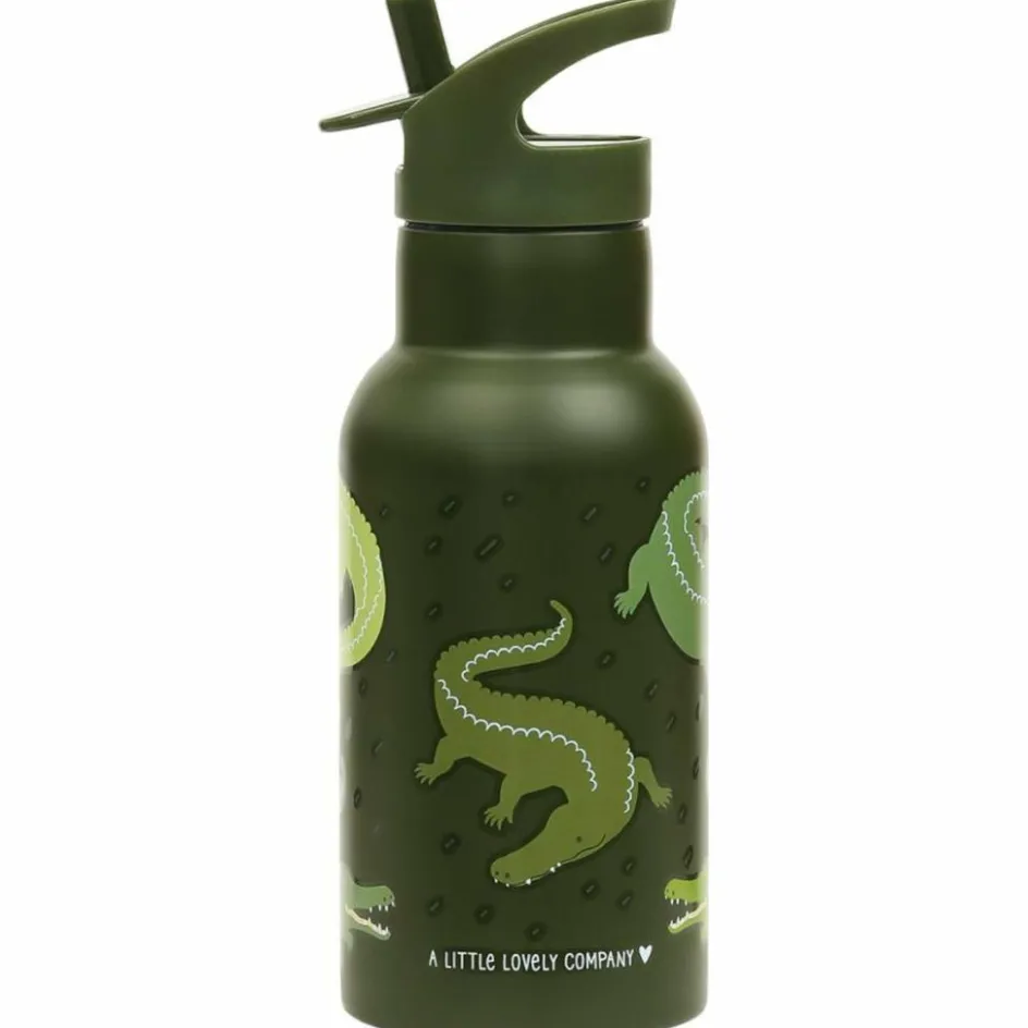 Gourde isotherme Crocodiles (350 ml)|A Little Lovely Company